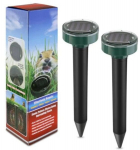Kurmių ir graužikų atbaidymo priemonė su saulės elementu, 2 vnt