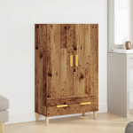 Highboard，&Scaron;oninė spintelė，Komoda，indauja Old Wood 70x31x115 cm Engineered Wood CFE49323