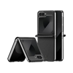 &bdquo;Dux Ducis Bril&ldquo; dėklas, skirtas &bdquo;Samsung Galaxy Z Flip 7&ldquo; &ndash; juodas