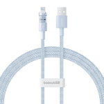 Pakrovėjo Laidas - Baseus Gem USB į IP 2.4A Greitas Pakrovimas 1m Mėlynas