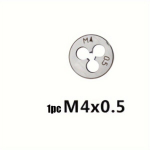 Metrinis sriegiklis M4x0.5, sriegių formavimui, 1vnt M5
