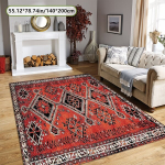 Bohemi&scaron;kas geometrinis kilimas, 55,12 * 78,74 colio / 140 * 200 cm