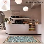 Prabangus gėlių ra&scaron;to kilimas, 71 * 99 colių / 180 * 250 cm