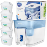 "Brita Flow" 8,2 l filtravimo ąsotis + 4x "Brita Maxtra" filtras 1 vnt. (Pure Performance)