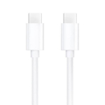 USB-C kabelis - MAYAXESS - Samsung Galaxy S24/S24 FE - 20W - 1 metras - Baltas