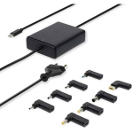 Įkroviklis ne&scaron;iojamam kompiuteriui Ne&scaron;iojamojo kompiuterio adapteris - NEDIS - 100 W - USB-C - 8 antgalių - GaN
