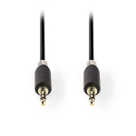 Stereo garso kabelis | 3,5 mm Patinas - 3,5 mm Vyri&scaron;kas | 2,0 m | Antracitas ALPEXE-719