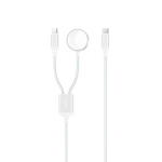 I&scaron;maniojo laikrodžio įkroviklis Apple Watch, 1m + USB-C kabelis: Xo Cx030 - Baltas