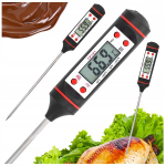Elektroninis virtuvės termometras su adata mėsai, kepiniams, grill