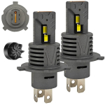 LED lemputė H4 9V-32V Canbus CSP 10000lm 2 vnt.