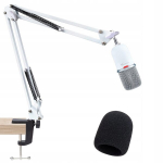 Sunmon Mikrofoninis stovas Hyperx Solocast Universalus baltas