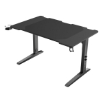 Mesa Gaming Genesis 120cm Plieninė ir MDF Auk&scaron;tis Reguliuojamas LED Moduliniai Panele