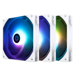 Thermalright TL-C14W-S X3 PWM ARGB White 140mm, 3vnt., Thermalright TL-C14W-S X3 PWM ARGB White 3vnt. (140mm) (Juodi) Ventiliatoriai