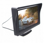 Smart-auto 4.3" lcd automobilinis monitorius rca +12v