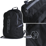 Sportinė kuprinė Manto Cross Reflective, juoda, 25 l, universalus dydis