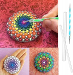Mandala Ta&scaron;kinio Pie&scaron;imo Įrankių Rinkinys, 13 Vnt.
