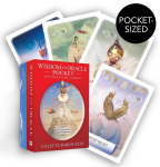 Wisdom of the Oracle Pocket Divination ki&scaron;eninės orakulo kortos Hay House