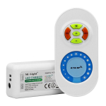 Lighteu&reg;, 2.4g nuotolinio valdymo pultas ir led juostos valdiklio rinkinys vienos spalvos led juostoms, reguliatorius, milight miboxer fut021