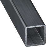 Plieninis kvadratinis vamzdis 20x20x1.2 mm, 1 m