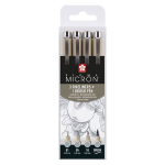 Žymekliai - Pie&scaron;imas - Eskizas - Pigma Micron 05 - Sakura - &Scaron;altai pilka - 4 dydžiai