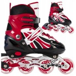 Viceberg reguliuojami riedučiai vaikams berniukams 34-37 juodi