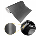 Dekoratyvinė tuning plėvelė automobilinė Carbon 3d grafitinė