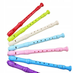 Instrumentas fleita, mokyklinė, skirta groti, muzikos instrumentai vaikams