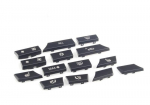 BMW Mygtukų Kepurėlių Remonto Komplektas 5 F07 F10 F11 6 F06 F12 F13 7 F01 F02 F03 F04 Originalus 61319313923