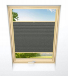 Plisuota stogo roletas 60 x 130cm - Įvairios spalvos