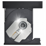 I&scaron;orinis ne&scaron;iojamas cd dvd diskų grotuvas usb 3.0 ir usb a usb-c