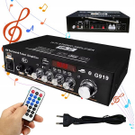 Amplituneris stiprintuvas bluetooth fm radijas garsiakalbis karaoke g919