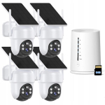 Iegeek apsaugos kamerų komplektas 4 kameros 4mpx Full Hd stebėjimas internetu lauko