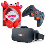 Virtuali realybė 3d Vr akiniai su pulteliu