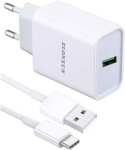 Zlonxun greitasis įkroviklis su Usb-c laidu, skirtas Xiaomi Redmi Note 11 Pro/11s/12 Pro/13 Pro, Poco X6 Pro/c65/m5, Mi 10t 10 9 8 Pro Lite