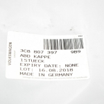 VW PASSAT CC galinio bamperio dangtelis 3C88073979B9 originalus