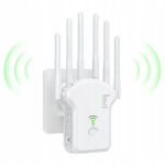 Wifi signalo stiprintuvas 5g/2.4g 1200mbit skirtas biurams namams greitas ry&scaron;ys