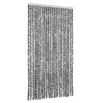 Užuolaida nuo musių, pilka/juoda/balta, 100x230cm, &scaron;enilis CFE6301557