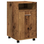 Spintelė su ratukais Old Wood 33x38x60 cm Inžinierinė mediena CFE241267