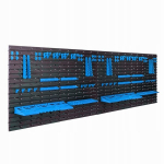 Sienelė įrankiams su įvairiomis lentynomis Fluxar SNT-1153, 231.6x78cm