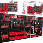 Sienelė įrankiams su įvairiomis lentynomis Fluxar SNT-1154, 160x40cm