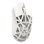 WLMouse Beast X Pro Solid Sides, Omron Opticals Switches, Milky White