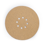 &Scaron;lifavimo popierius diskas Velcro, 8 skyles P150 225MM 25 vnt