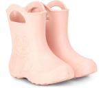 Guminiai batai vaikams Frog Powder Pink