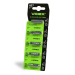 Baterijos Videx A27 / 8LR732 Alkaline, 26mAh, 12V (5 vnt.)