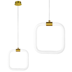 Pakabinamas &scaron;viestuvas Toolight LHJ057-CP1 White, Gold