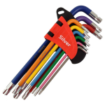 TORX &scaron;e&scaron;iakampiai raktai 9 vnt.