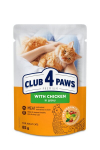 Club 4 Paws Premium su vi&scaron;tiena padaže, 24 x 85g