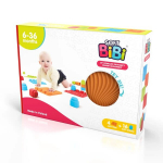 Jutiminės kilimėlės su mink&scaron;tais &bdquo;BiBi&ldquo; blokeliais, 20 vnt.