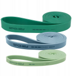 Pasiprie&scaron;inimo gumų rinkinys Spokey Power Set, įvairių spalvų