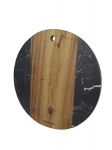 Kamille pjaustymo lentelė KM-10083, 25 cm, ruda/juoda